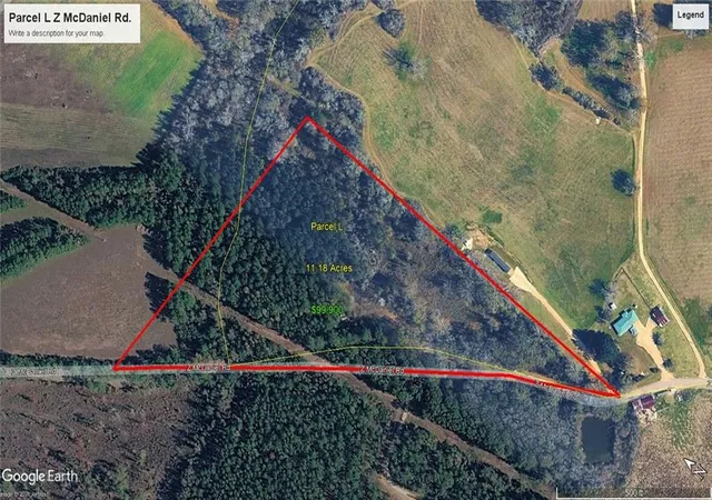 Photo 1 of Land for sale at L   Z Mcdaniel Rd, Kentwood, LA 70444 | MLS# 2511962 | Listing updated on 2026-07-28