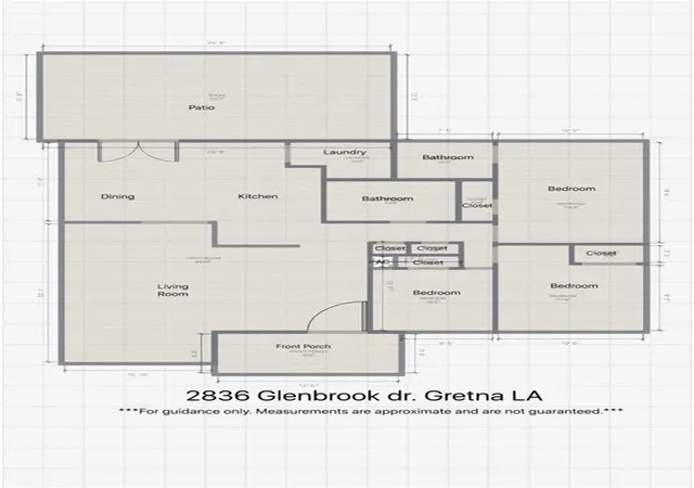 Homes for sale in Gretna, LA | 2836 Glenbrook Dr, Gretna, LA 70056 | MLS# 2520768