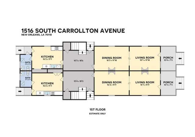 4th image of 1516 18 S Carrollton Ave, New Orleans, LA 70118 | MLS# 2530227