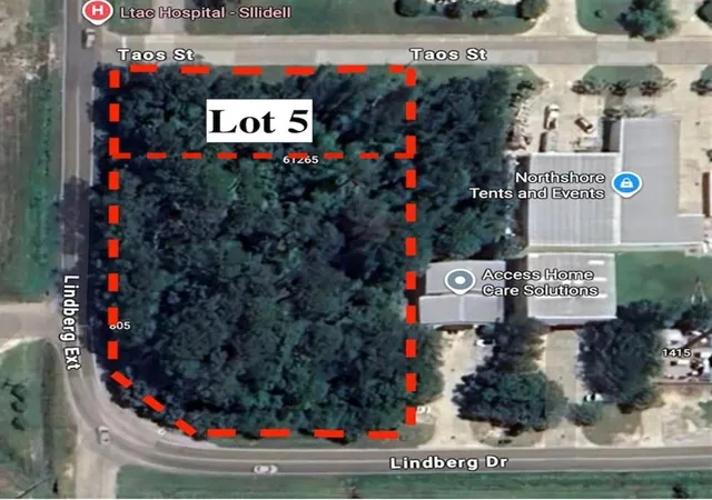 Photo 1 of Land for sale at Lot 5 Lindberg Dr, Slidell, LA 70458 | MLS# 2537082 | Listing updated on 2026-03-04