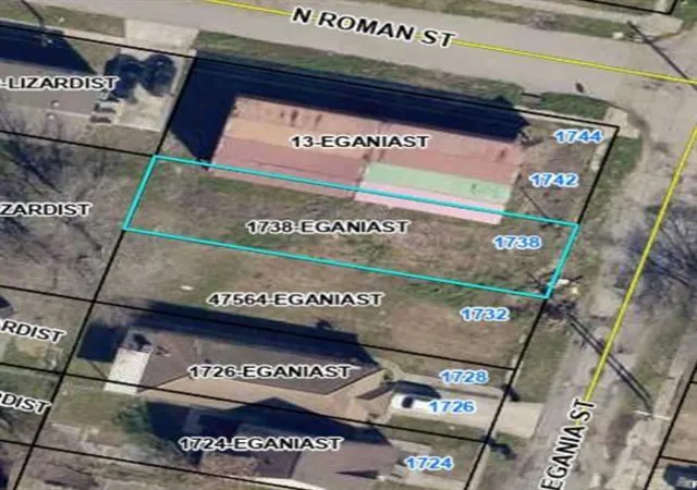 Photo 2 of Land for sale at 1738 44 Egania St, New Orleans, LA 70117 | MLS# 2537987 | Listing updated on 2026-03-14