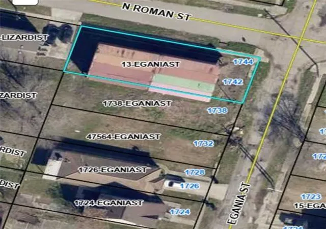 Photo 3 of Land for sale at 1738 44 Egania St, New Orleans, LA 70117 | MLS# 2537987 | Listing updated on 2026-03-14