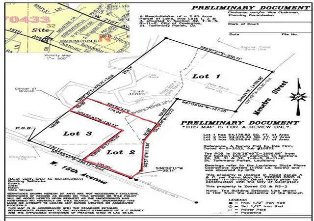 1st image of Lot 2 15 Th Ave, Covington, LA 70433 | MLS# 2538031