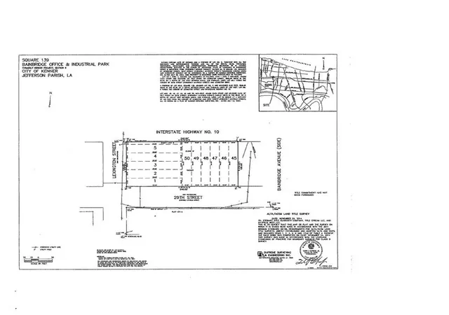 1st image of Lots 1 6, 45 50 Lexington Ave, Kenner, LA 70062 | MLS# 2539002