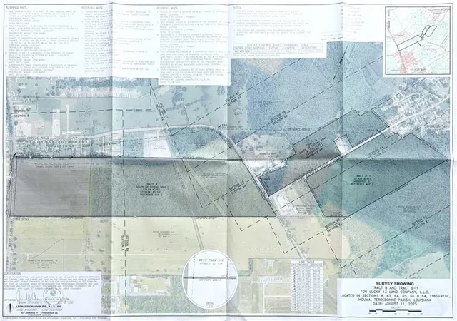 Photo 5 of Land for sale at Coteau Rd, Houma, LA 70364 | MLS# 2540171 | Listing updated on 2026-07-21