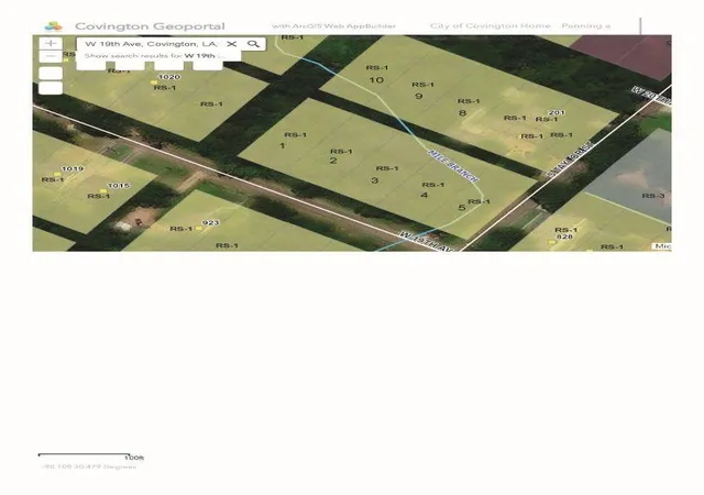 Photo 1 of Land for sale at 3 5 W 19th Avenue, Covington, LA 70433 | MLS# 2542138 | Listing updated on 2026-03-03