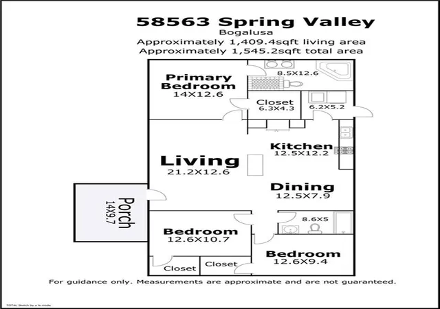3rd image of 58563 Spring Valley Rd, Bogalusa, LA 70427 | MLS# 2544808
