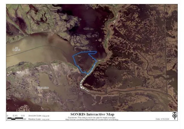 Photo 1 of Land for sale at 0 Delacroix Hwy, St Bernard, LA 70130 | MLS# 2548847 | Listing updated on 2026-03-24