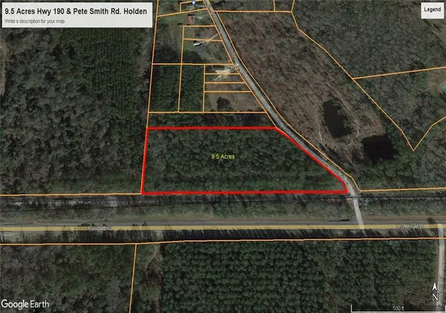 Photo 1 of Land for sale at Pete Smith Rd, Holden, LA 70744 | MLS# 2549581 | Listing updated on 2026-03-25