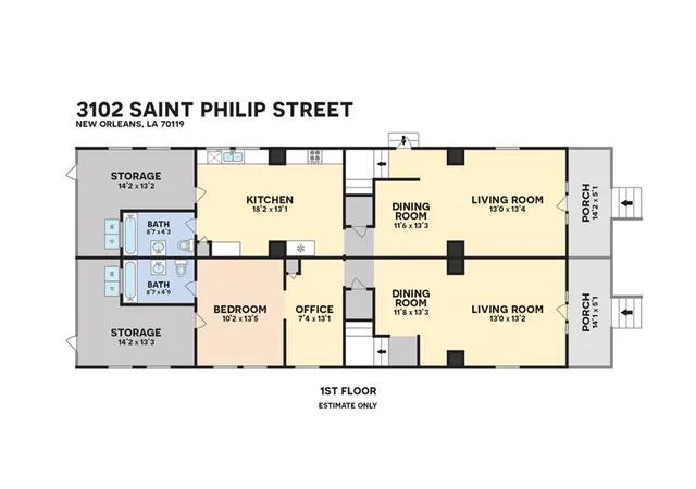 Homes for sale in New Orleans, LA | 3100 02 Saint Philip St, New Orleans, LA 70119 | MLS# 2551657