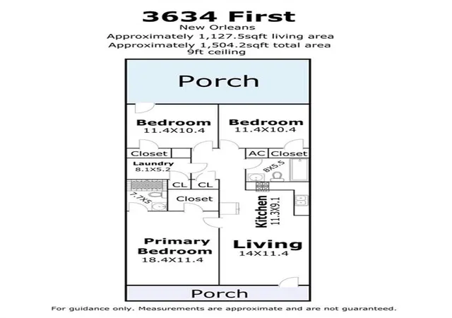 Photo 4 of Single family home for sale at 3634 1st Street, New Orleans, LA 70125 | MLS# 2552523 | Listing updated on 2026-07-04