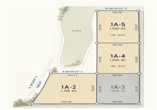 Photo 3 of Land for sale at Strawberry Lot 1a 2 Ln, Hammond, LA 70403 | MLS# 2555893 | Listing updated on 2026-07-30