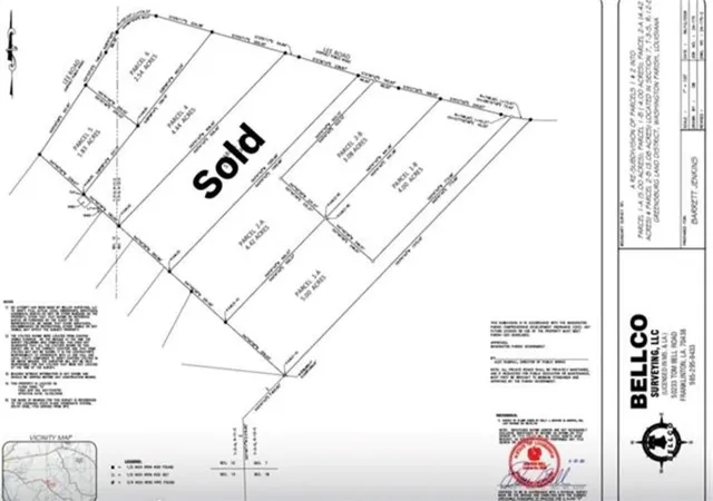 2nd image of Lot4 Tbd Lee Rd, Franklinton, LA 70438 | MLS# 2557606