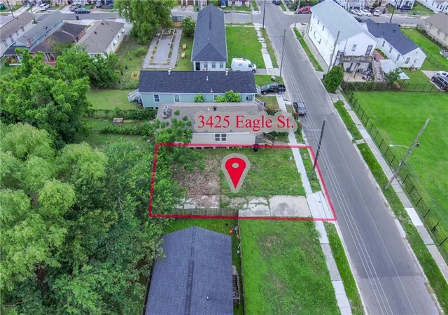 Photo 2 of Land for sale at 3425 Eagle St, New Orleans, LA 70118 | MLS# 2557150 | Listing updated on 2026-07-20
