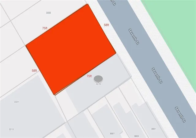 Land for sale at 2214-2218 S 7th Street, New Orleans, LA 70115 | MLS# 2560173