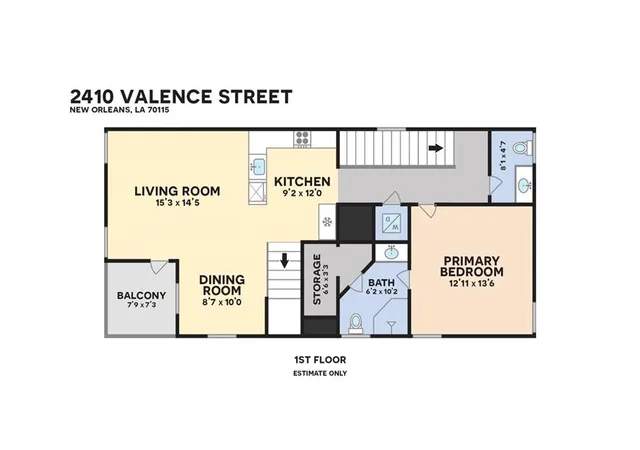 2nd image of 2410 Valence St, New Orleans, LA 70115