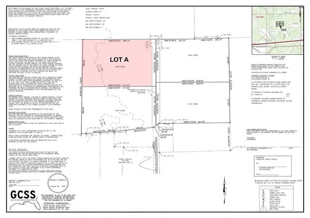Photo 1 of Land for sale at Lot A Jackie Gordon Ln, Albany, LA 70711 | MLS# 2561689 | Listing updated on 2026-06-06