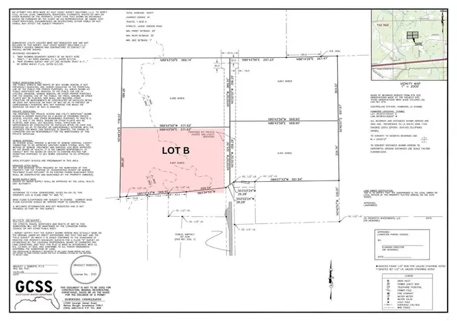 Photo 1 of Land for sale at Lot B Jackie Gordon Ln, Albany, LA 70711 | MLS# 2561690 | Listing updated on 2026-06-06