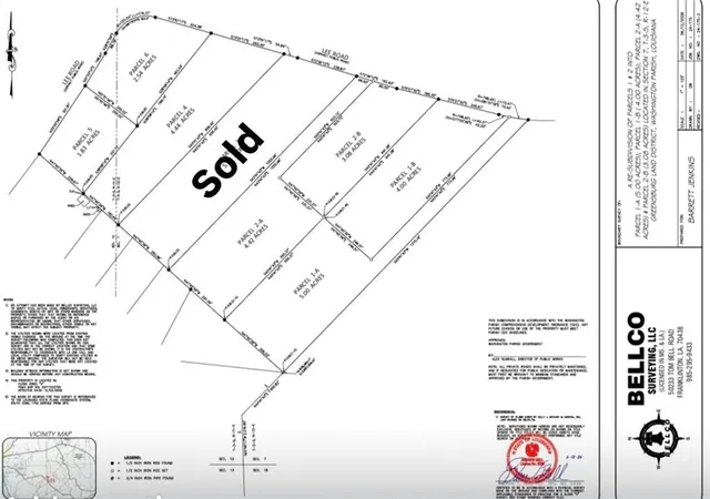 Homes for sale in Franklinton, LA | Lot2 A 442ac Lee Rd, Franklinton, LA 70438 | MLS# 2564062