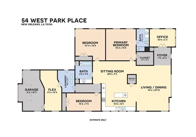 19th image of 54 W Park Pl, New Orleans, LA 70124 | MLS# 2566083