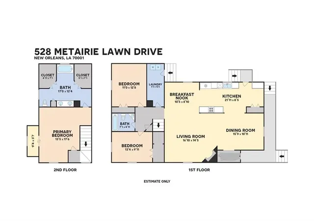 Homes for sale in Metairie, LA | 528 Metairie Lawn Dr, Metairie, LA 70001 | MLS# 2568404