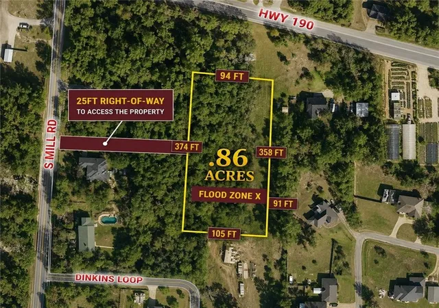 Photo 2 of Land for sale at 60356 S Mill Rd, Lacombe, LA 70445 | MLS# 2569493 | Listing updated on 2026-07-27