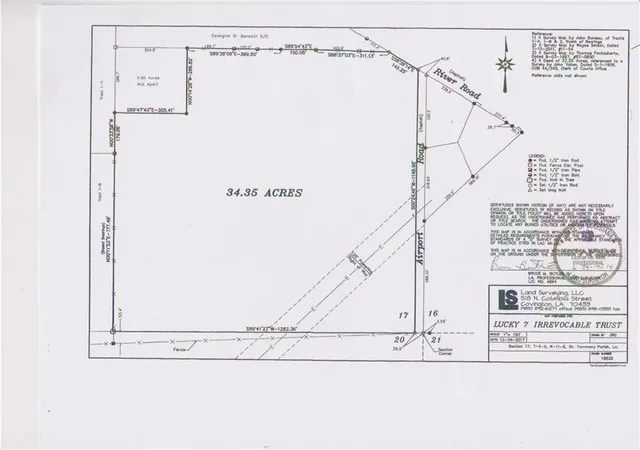 2nd image of Corner Of River Road And Airport Road, Covington, LA 70433 | MLS# 2569726