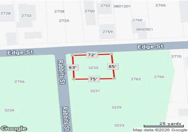 Photo 3 of Land for sale at 3235 Rabbits St, New Orleans, LA 70122 | MLS# 2570106 | Listing updated on 2026-07-31