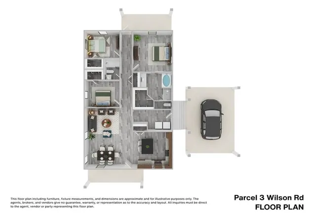 2nd image of Parcel 3 Wilson Rd, Covington, LA 70435 | MLS# 2570314