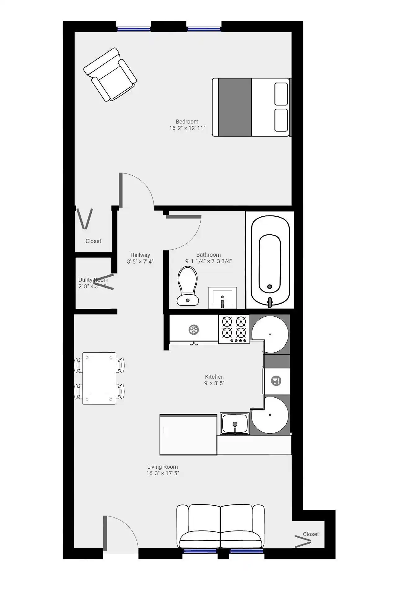 3rd image of 187 Wayne St #206C, Jersey City, NJ 07302 | MLS# 260006467
