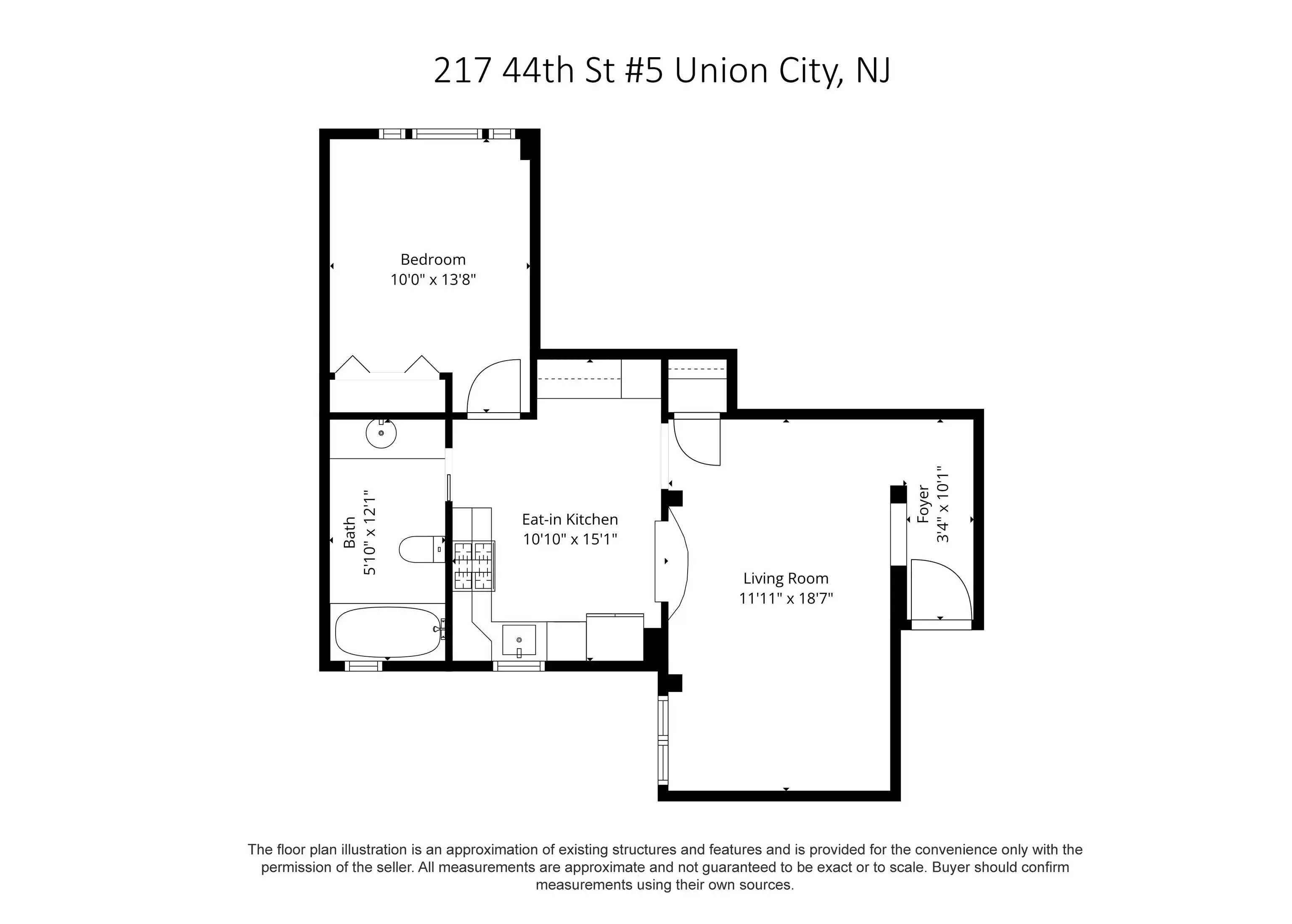 3rd image of 217 44Th St #5, Union City, NJ 07087 | MLS# 260010829