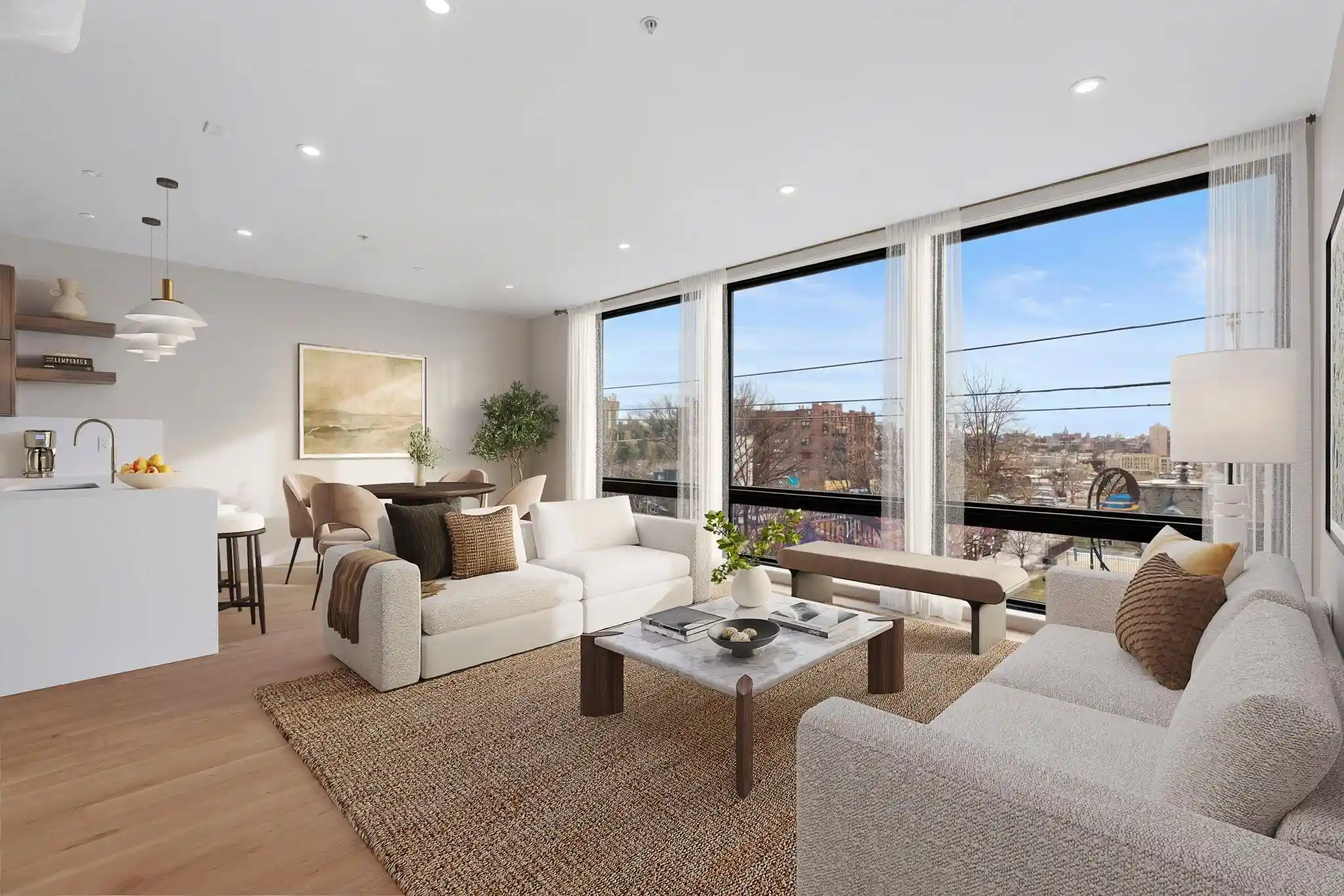 Listing Photo 1 - Condo for sale in building located at 485 Palisade Ave, Jersey City, NJ 07307 - Unit #4