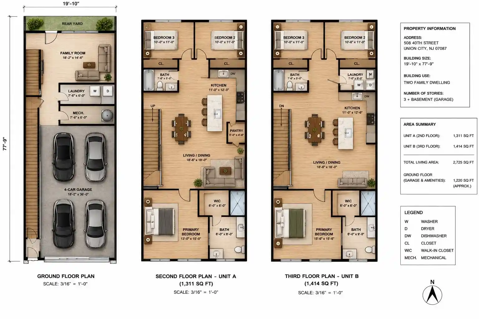 3rd image of 508 40Th St, Union City, NJ 07087 | MLS# 260012140