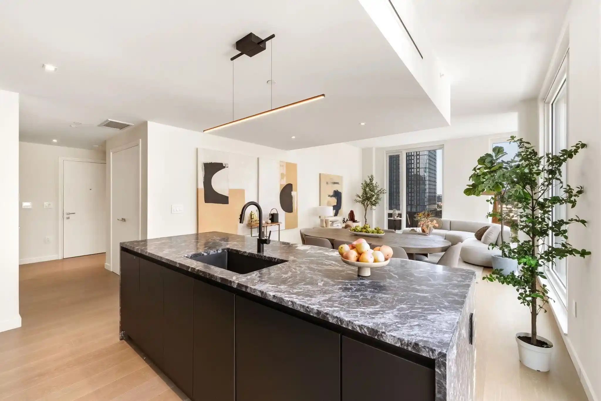 Listing Photo 4 - Condo for sale in building located at 144 1St St, Jersey City, NJ 07302 - Unit #12S