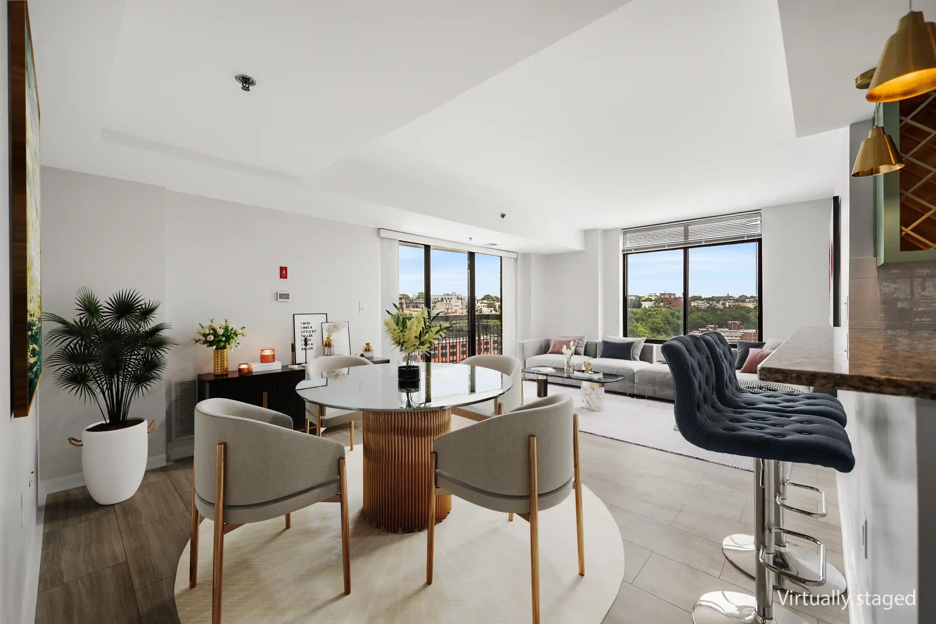 Listing Photo 3 - Condo for sale in building located at 700 1St St, Hoboken, NJ 07030 - Unit #15D