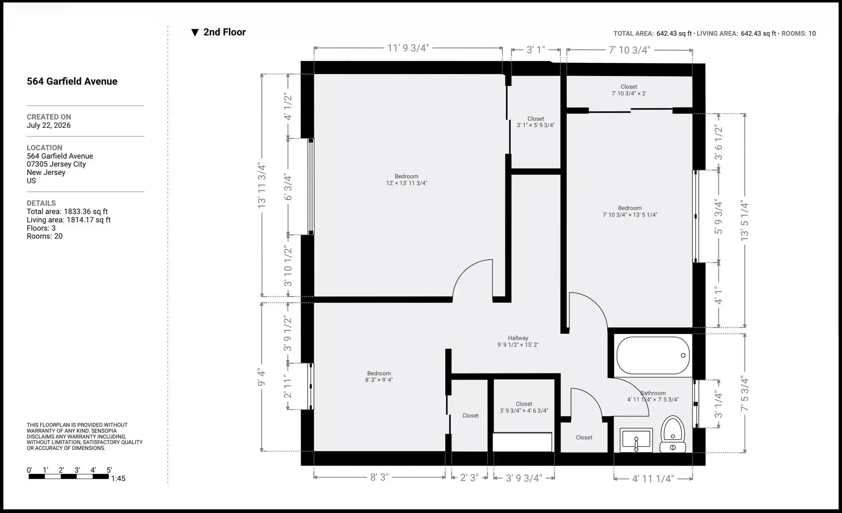 3rd image of 564 Garfield Ave, Jersey City, NJ 07305 | MLS# 260015881
