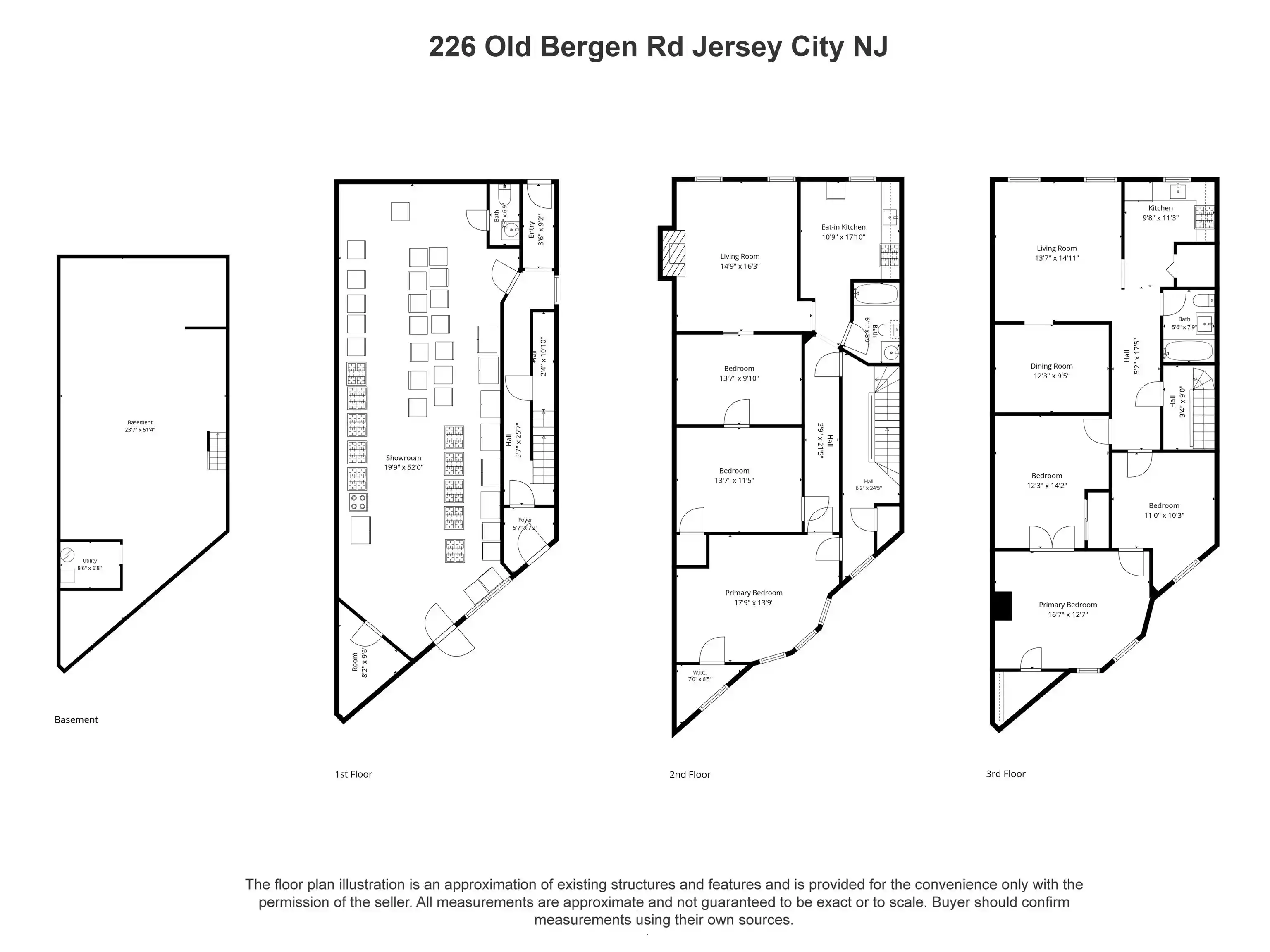 Listing Photo 4 - Condo for sale in building located at 226 Old Bergen Rd, Jersey City, NJ 07305