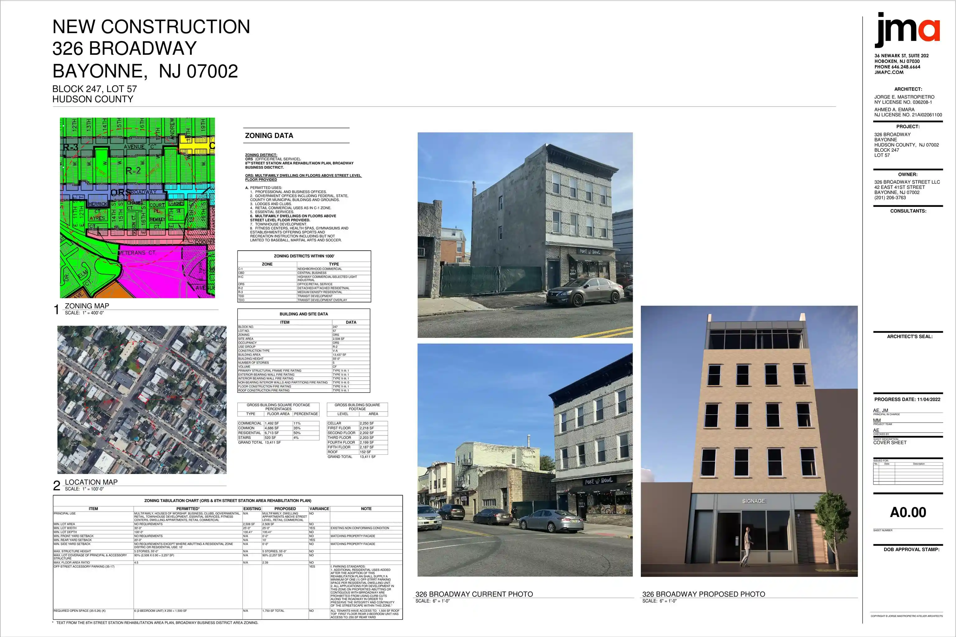 Photo 3 of Land for sale at 326 Broadway, Bayonne, NJ 07002 | MLS# 260017439 | Listing updated on 2026-09-01