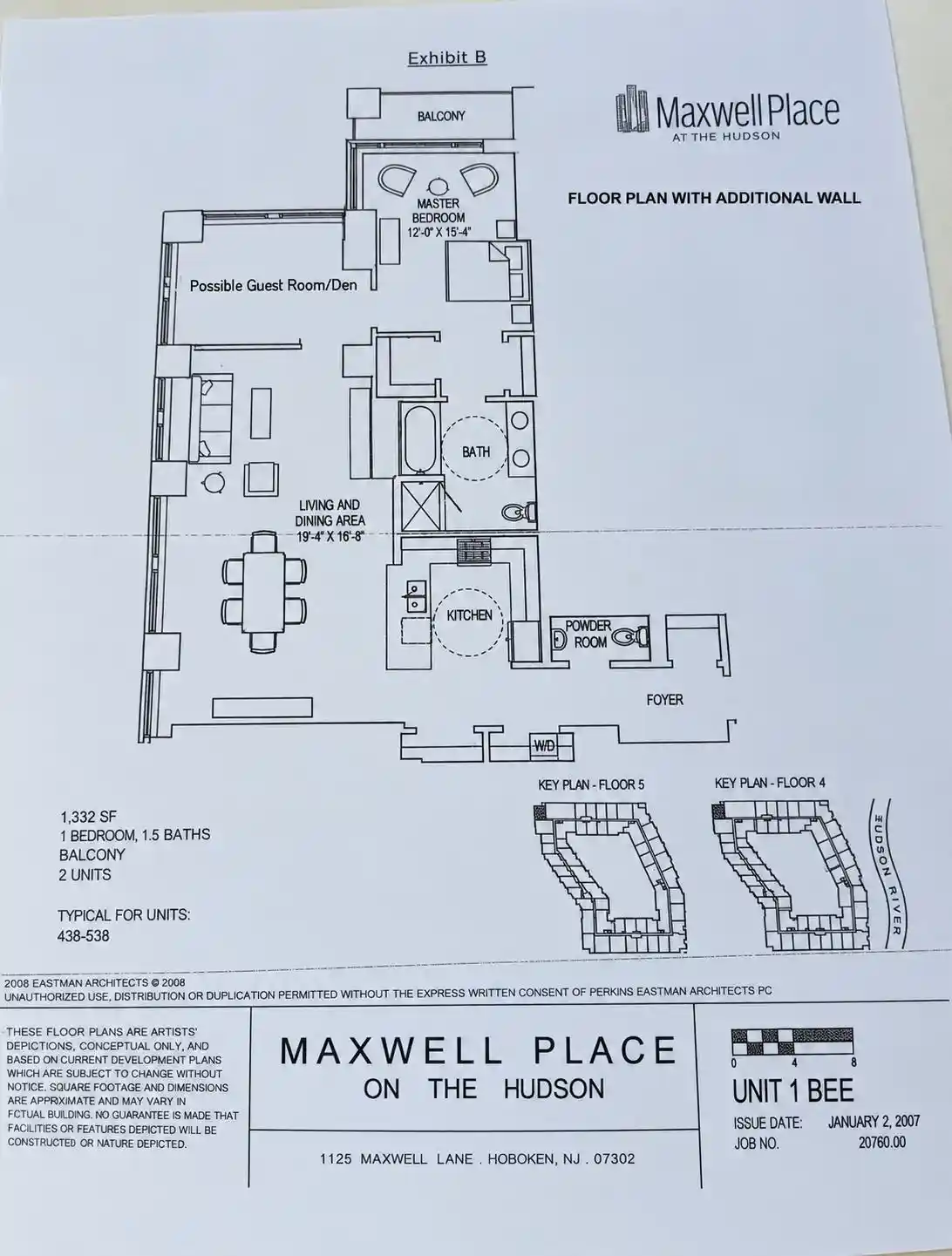Photo 3 of Sale Pending at 1125 Maxwell Ln #438, Hoboken, NJ 07030 | MLS# 260017788 | Listing updated on 2026-09-16