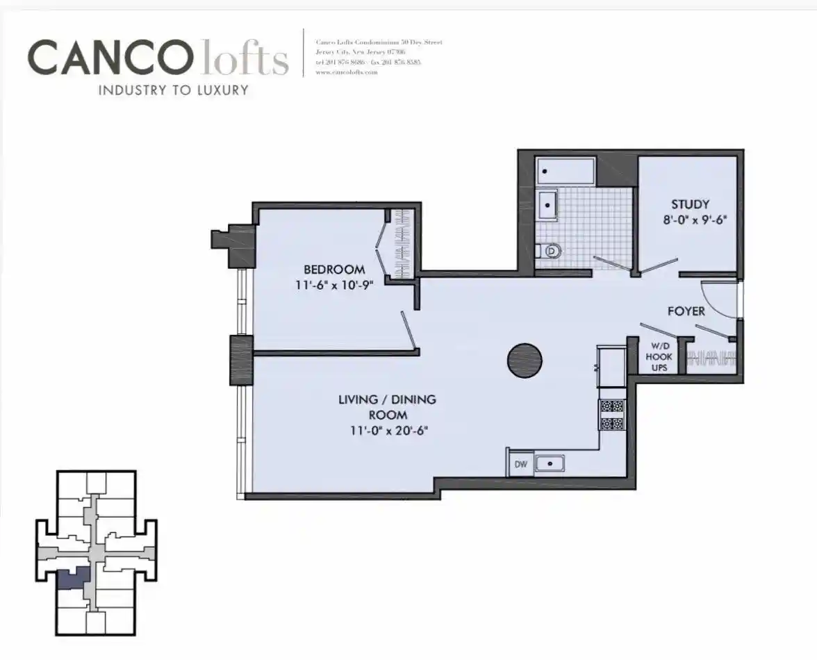 Photo 4 of Condo for sale at 50 Dey St #430, Jersey City, NJ 07306 | MLS# 260017973 | Listing updated on 2026-09-16