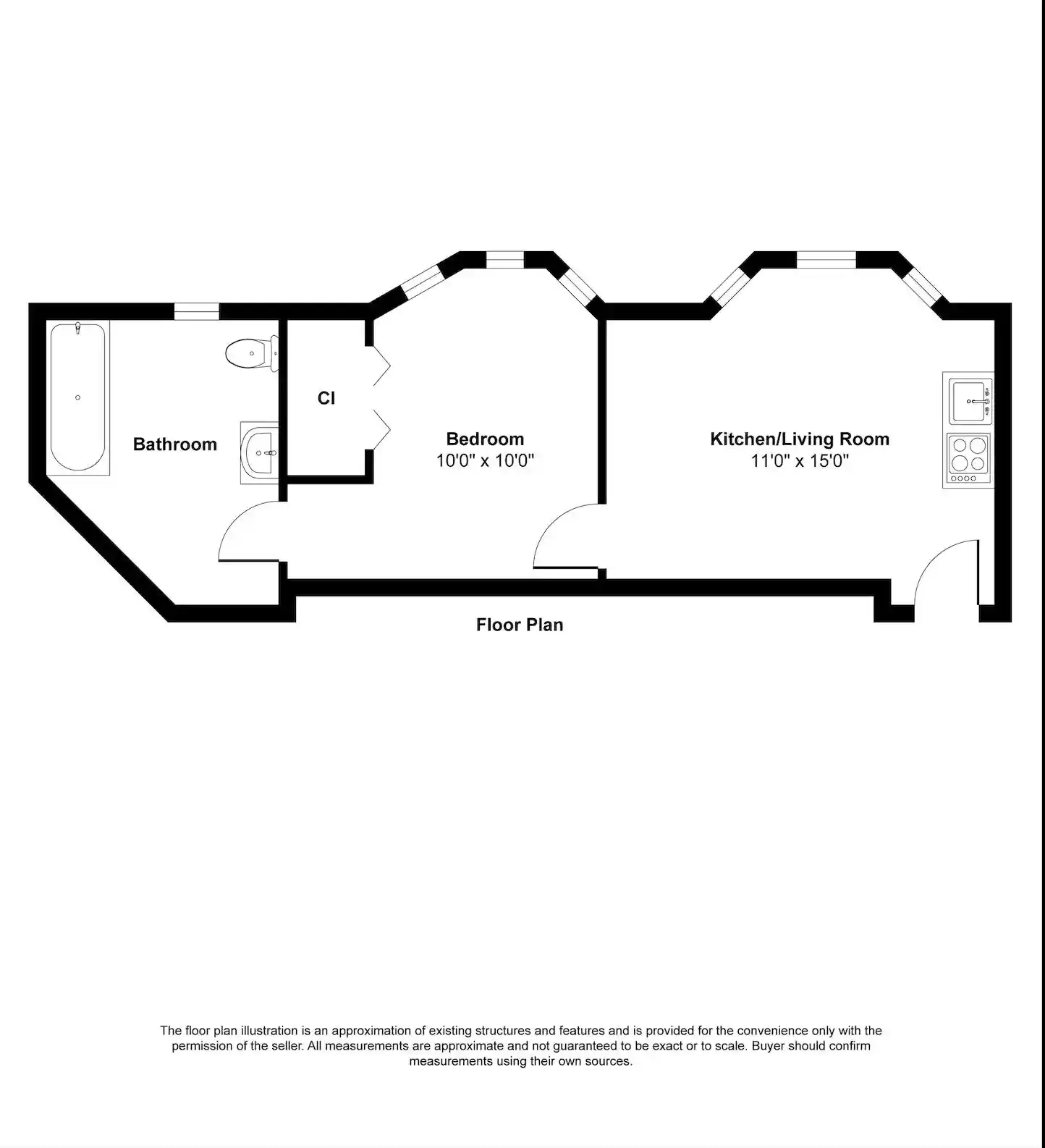 Listing Photo 4 - Condo for sale in building located at 193 Ogden Ave, Jersey City, NJ 07307 - Unit #2E