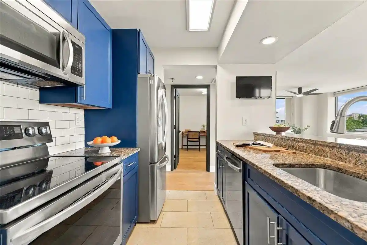 Listing Photo 1 - Condo for sale in building located at 551 Observer Hwy, Hoboken, NJ 07030 - Unit #8AA