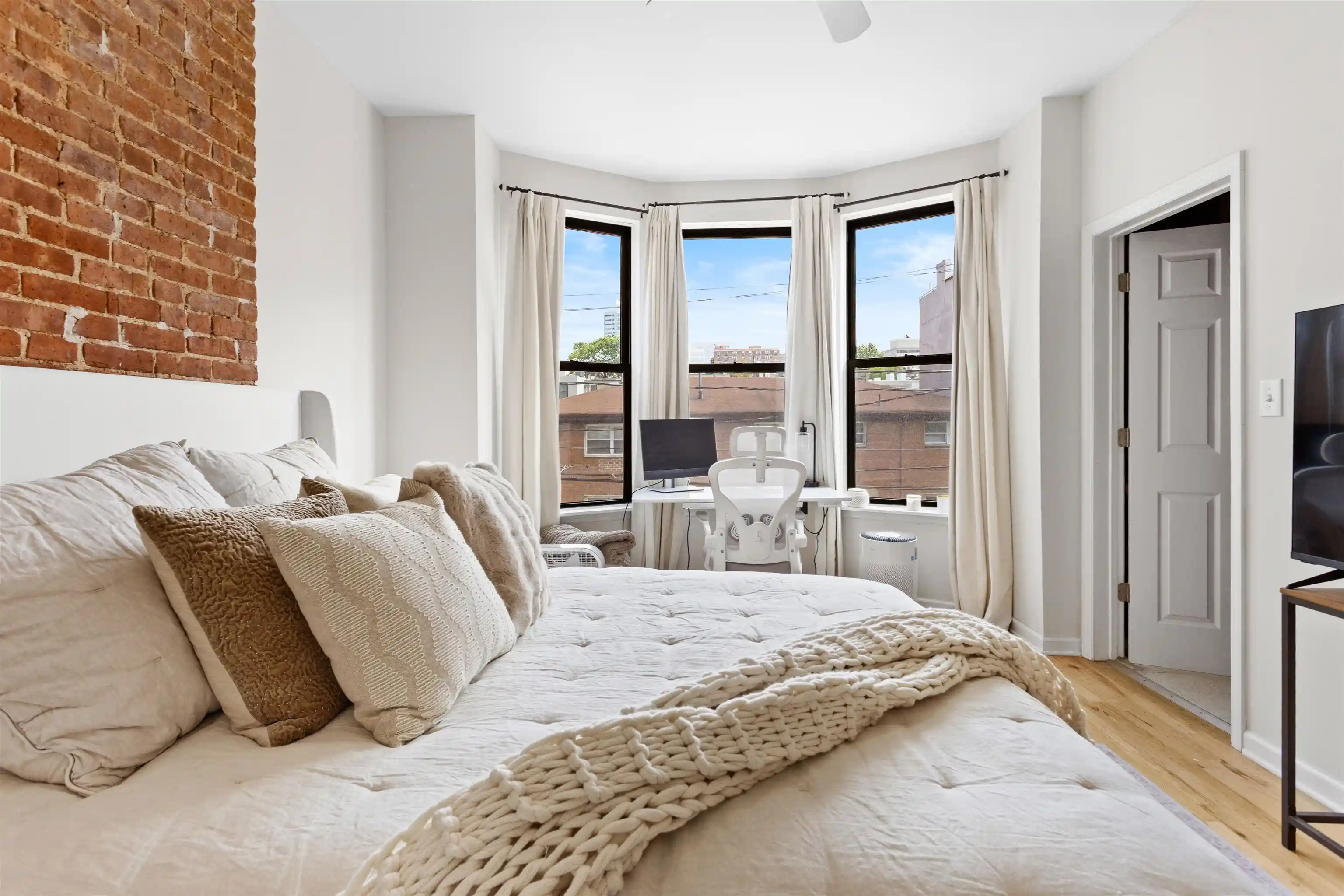 Listing Photo 1 - Condo for sale in building located at 214 Park Ave, Hoboken, NJ 07030 - Unit #2R