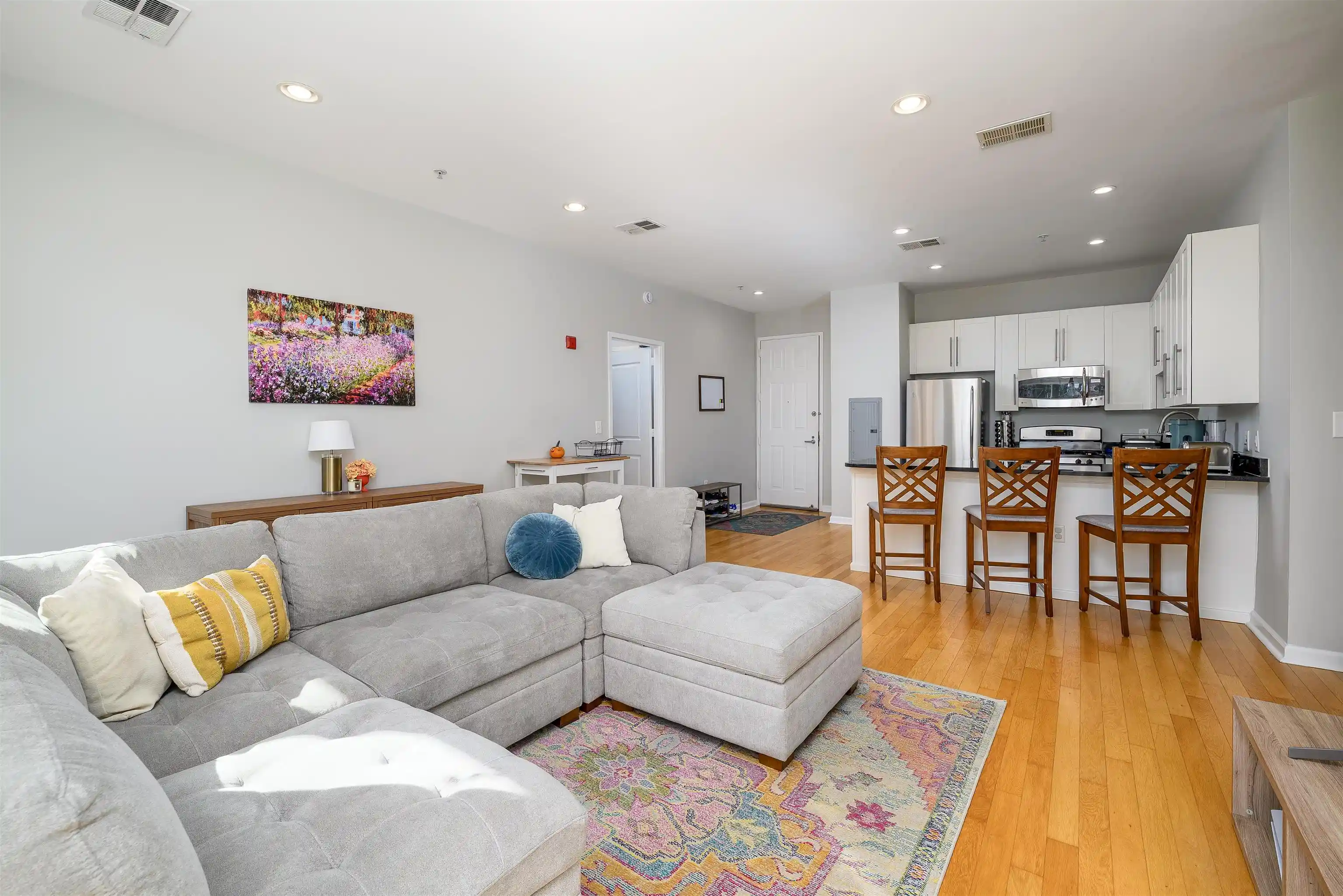 Listing Photo 2 - Condo for sale in building located at 1100 Adams St, Hoboken, NJ 07030 - Unit #305