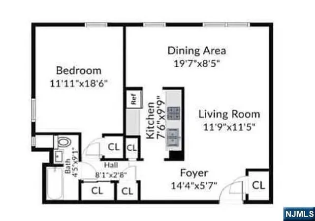 Photo 3 of Condominium at 2160 Center Ave #4G, Fort Lee, NJ 07024 | MLS# 26010272 | | Sold on 2026-04-27