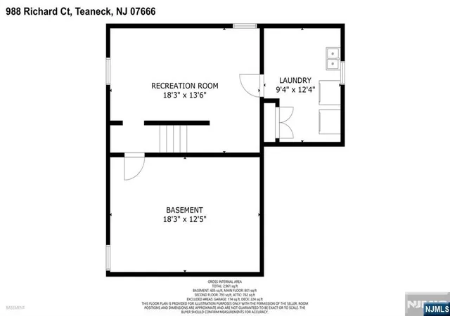 Homes for sale in Teaneck, NJ | 988 Richard Ct, Teaneck, NJ 07666 | MLS# 26013724