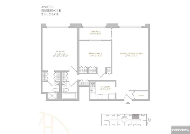Homes for sale in Cliffside Park, NJ | 250 Gorge #21B, Cliffside Park, NJ 07010 | MLS# 26016377