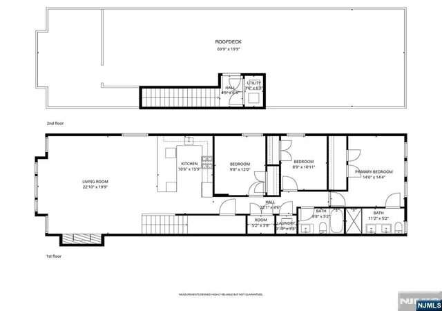 Homes for sale in Jersey City, NJ | 172 Griffith St #3, Jersey City, NJ 07307 | MLS# 26017787