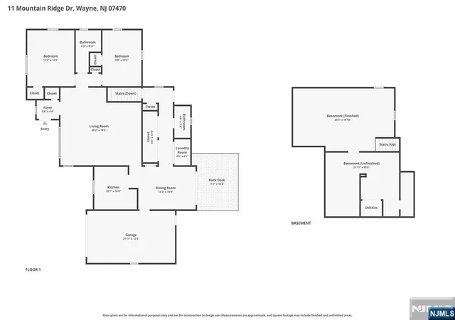 30th image of 11 Mountain Ridge Dr, Wayne, NJ 07470 | MLS# 26020134