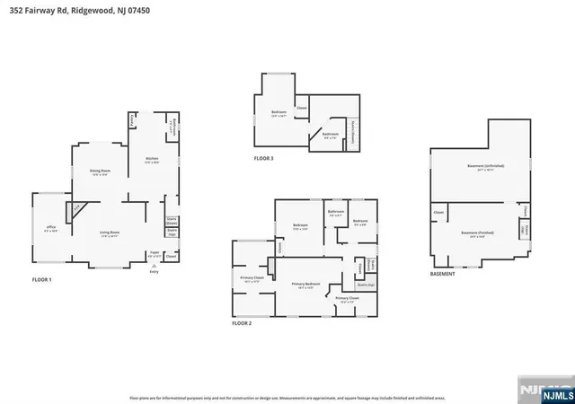 Homes for sale in Ridgewood, NJ | 352 Fairway Rd, Ridgewood, NJ 07450 | MLS# 26020731